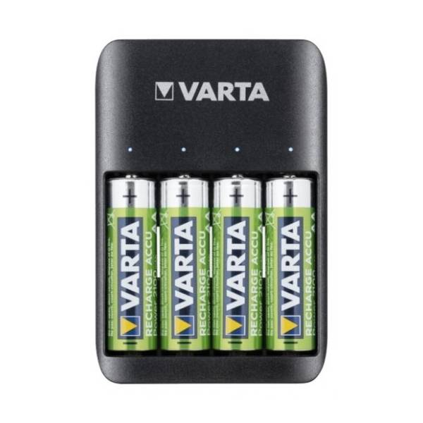 VARTA Quatro punjač za baterije + 4AA baterije
