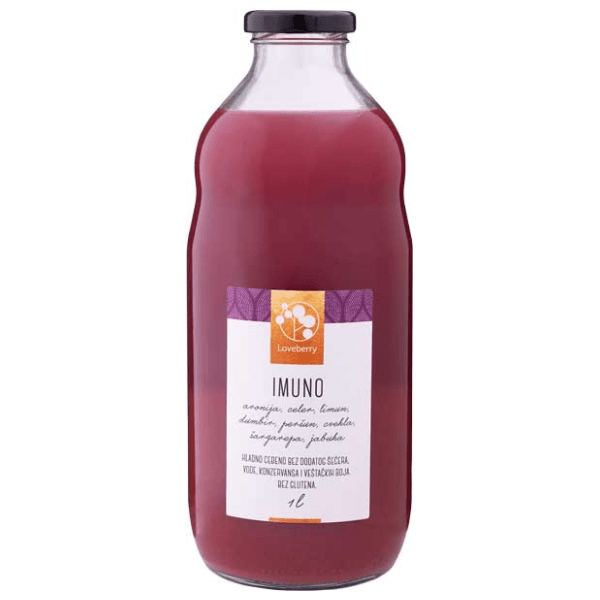 Voćni sok LOVEBERRY imuno 1l