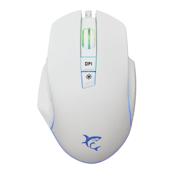 WHITE SHARK miš Gareth GM 5009 beli
