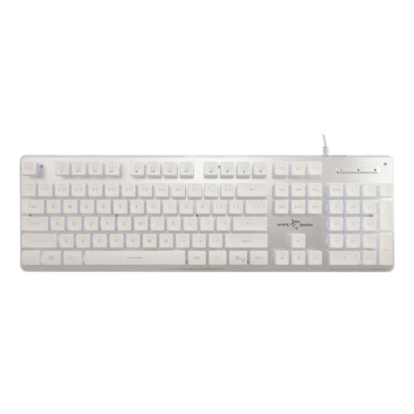 WHITE SHARK tastatura GK-003441 Tachi White EN(US)