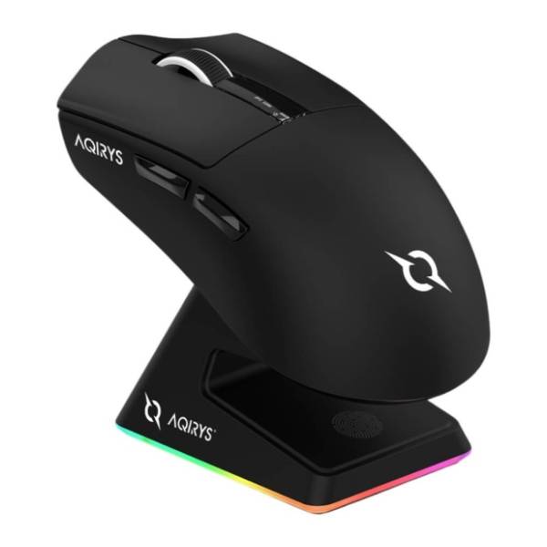 AQIRYS bežični miš Zephyr Black