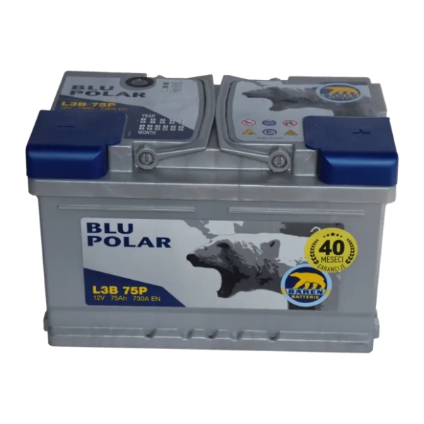BAREN akumulator 12V 75Ah 730A desno+