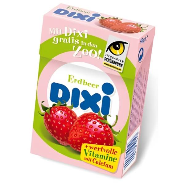 Bombone DIXI 7 vitamina + kalcijum 45g
