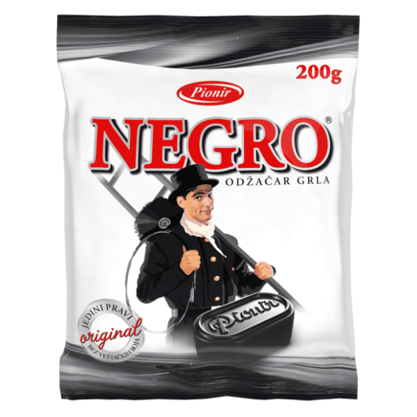 Bombone PIONIR Negro classic 200g
