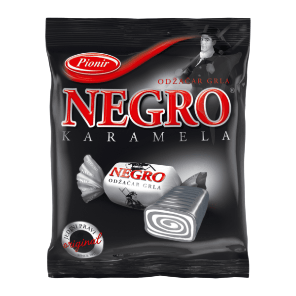 Bombone PIONIR Negro Karamela 100g