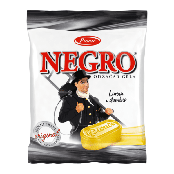 Bombone PIONIR Negro limun i đumbir 100g