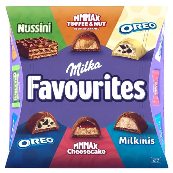 Bombonjera MILKA favourites 158g