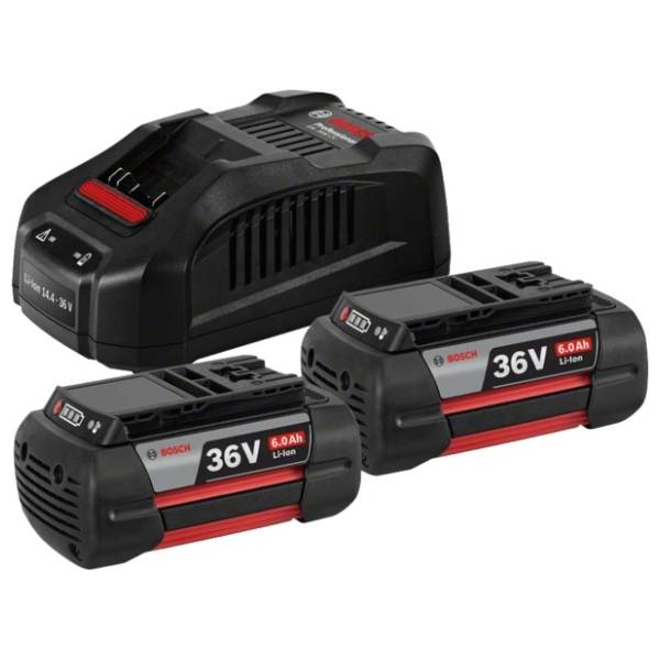 BOSCH 2 x GBA 36V 6,0 Ah i GAL 3680 CV baterije i punjač