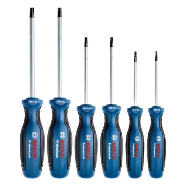 BOSCH 6-delni set odvijača Torx 1600A01V09
