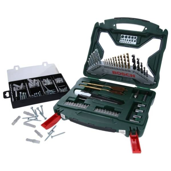 BOSCH set pribora X-Line 50Ti + 173-delni komplet za montažu