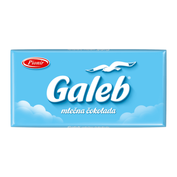 Čokolada PIONIR Galeb mlečna 80g