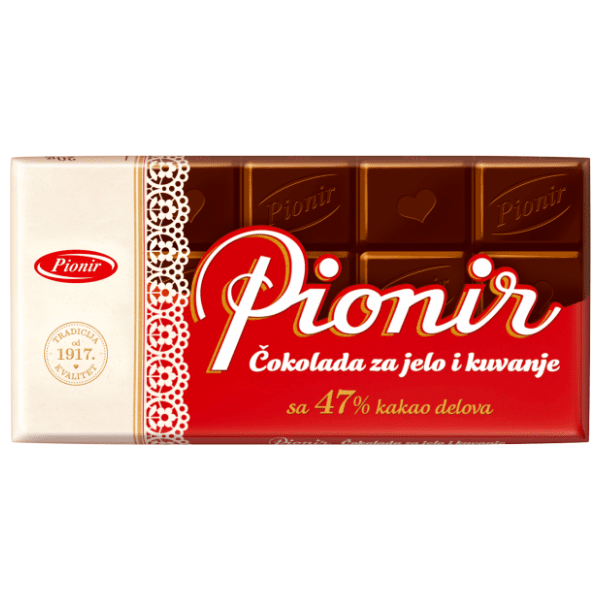 Čokolada PIONIR za kuvanje 100g