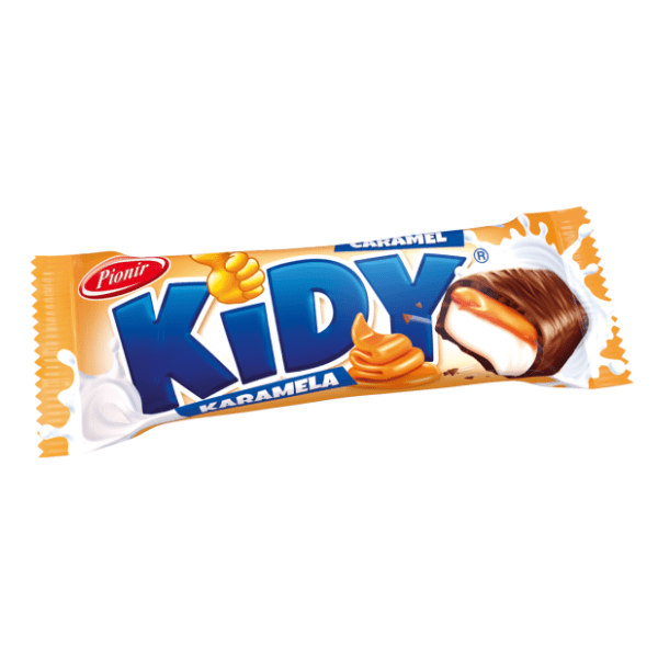 Čokoladica PIONIR Kidy karamela 30g