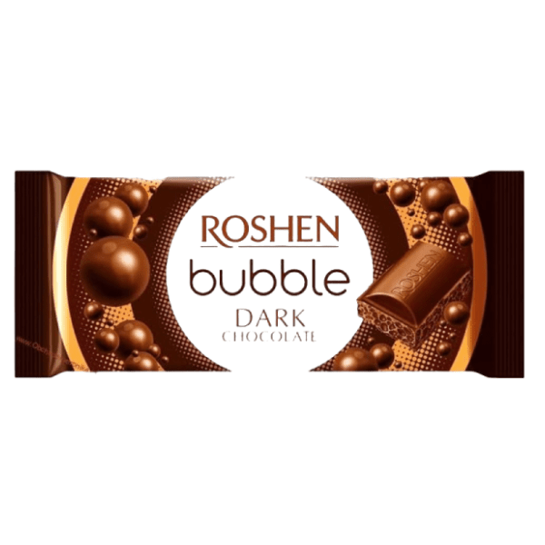Crna čokolada ROSHEN bubble dark 80g