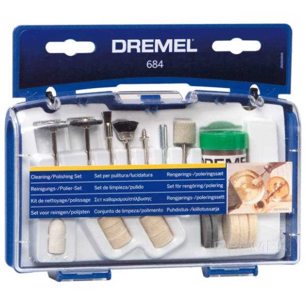 DREMEL set za čišćenje i poliranje 684