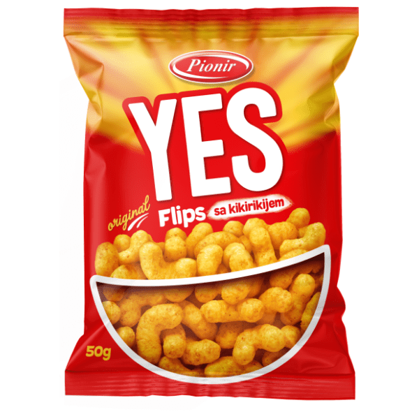 Flips PIONIR Yes sa kikirikijem 50g