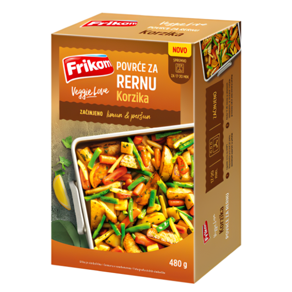 FRIKOM Korzika mix povrća 480g