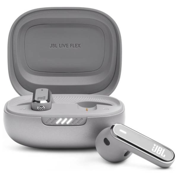 JBL slušalice Live Flex TWS srebrne