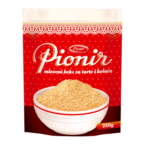 Keks PIONIR mleveni 250g