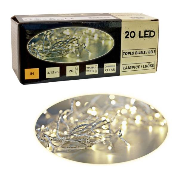 Lampice LED 20kom B/O Denis 52-101000