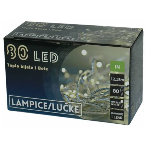 Lampice LED 80kom B/O Denis 52-104000