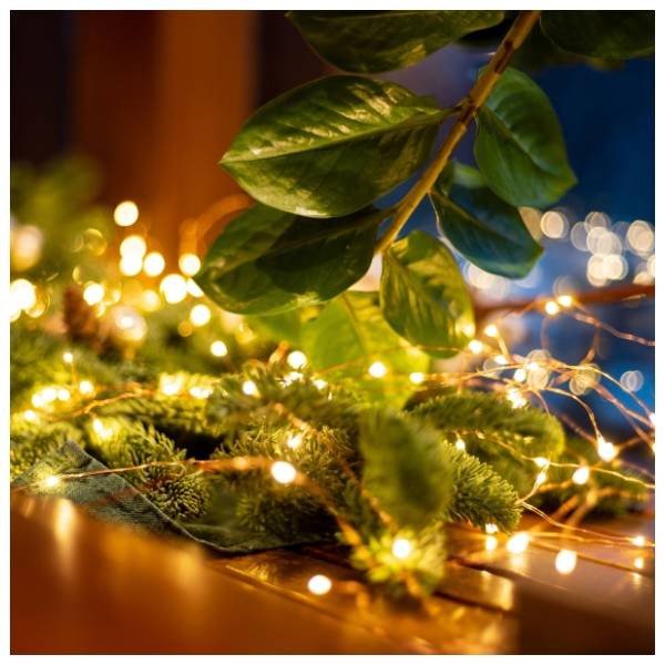 Lampice za jelku sa 30 toplo belih LED dioda Home ML30/WW