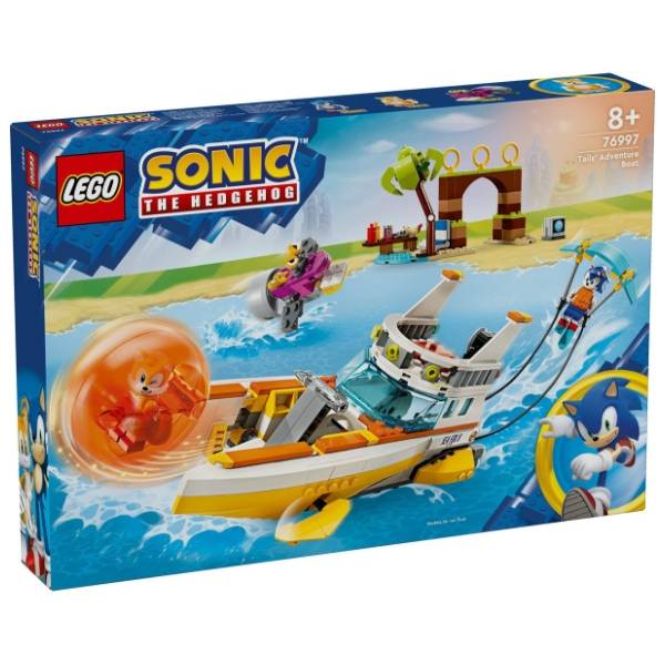 LEGO Sonic The Hedgehog Tejlsov čamac za avanturu 76997