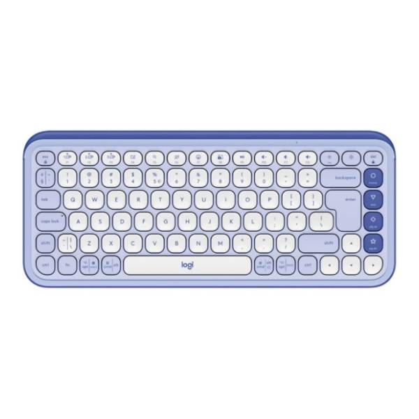 LOGITECH bežična tastatura POP Icon Keys Lilac