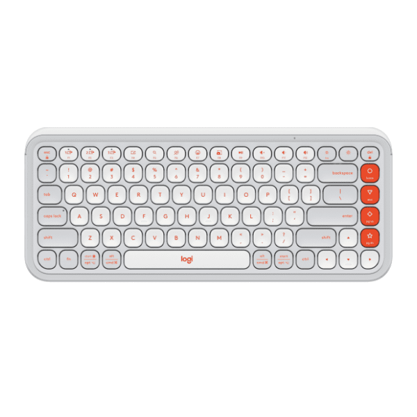 LOGITECH bežična tastatura POP Icon Keys Off White