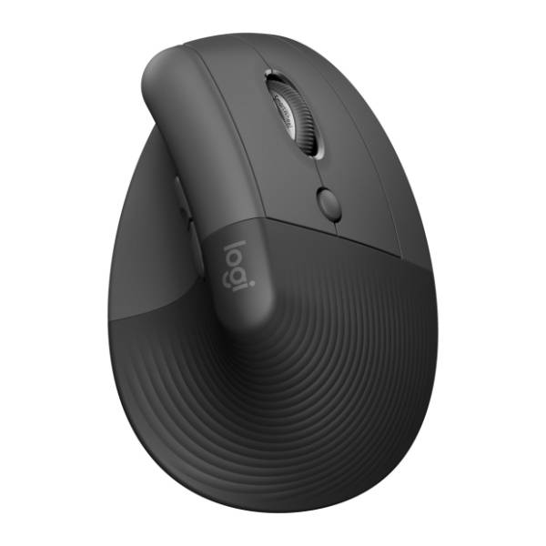 LOGITECH vertikalni bežični miš Lift za desnoruke grafitni OEM