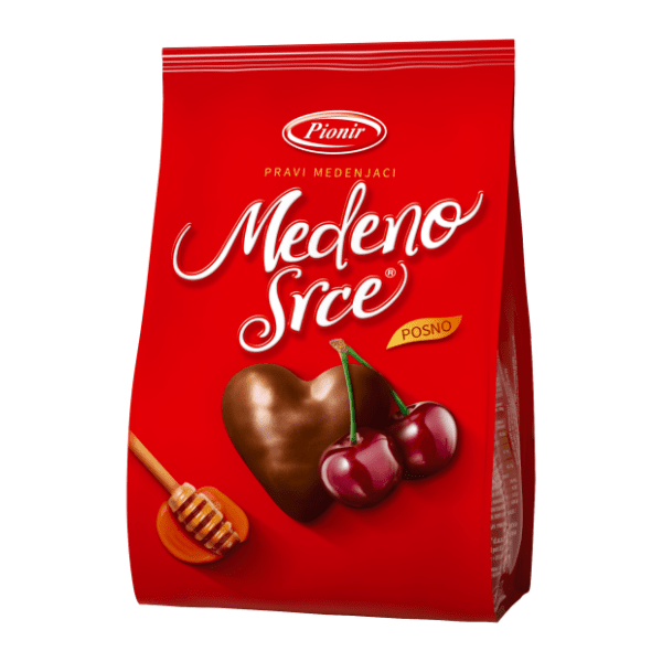 Medenjaci PIONIR Medeno srce višnja 150g