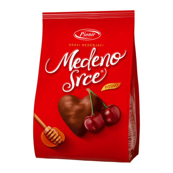 Medenjaci PIONIR medeno srce višnja 350g