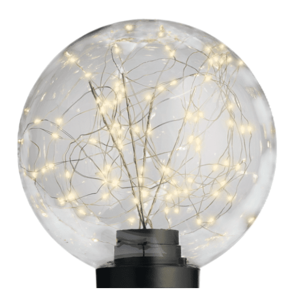 Novogodišnja dekoracija lopta sa LED svetlom 780531