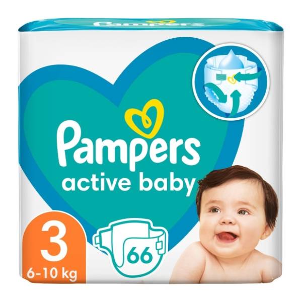 PAMPERS pelene VP 3 66kom