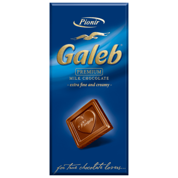 PIONIR Galeb premium mlečna čokolada 100g