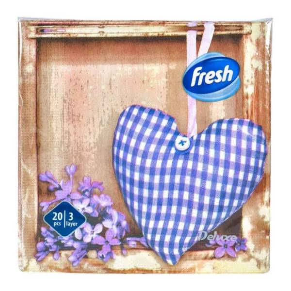 Salvete FRESH Srce i jorgovan 3sloja 20kom