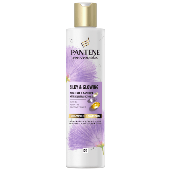 Šampon PANTENE silky&glowing 250ml