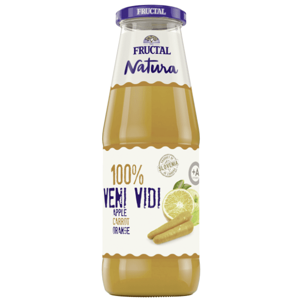 Sok FRUCTAL Natura šargarepa 100% 700ml
