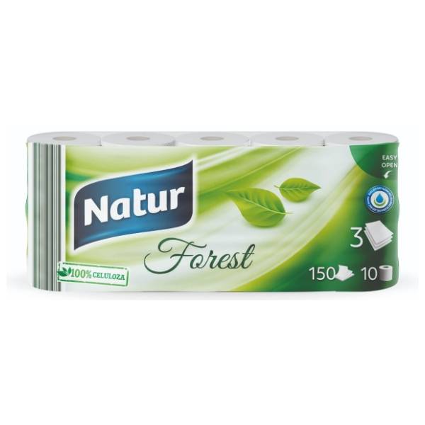 Toalet papir NATUR forest 3sloja 10kom