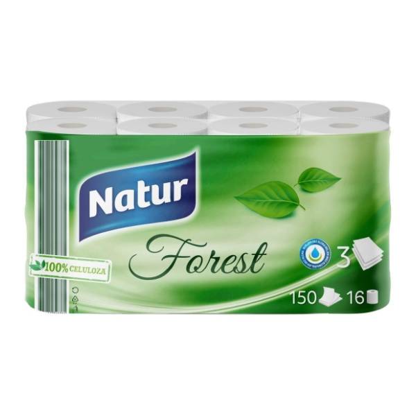 Toalet papir NATUR forest 3sloja 16kom