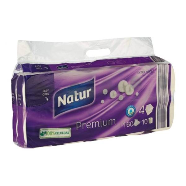 Toalet papir NATUR premium 4sloja 10kom