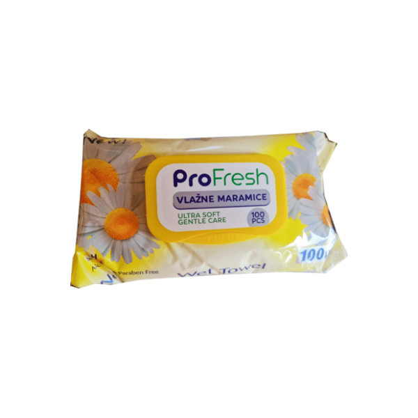 Vlažne maramice PROFRESH Kamilica 72kom