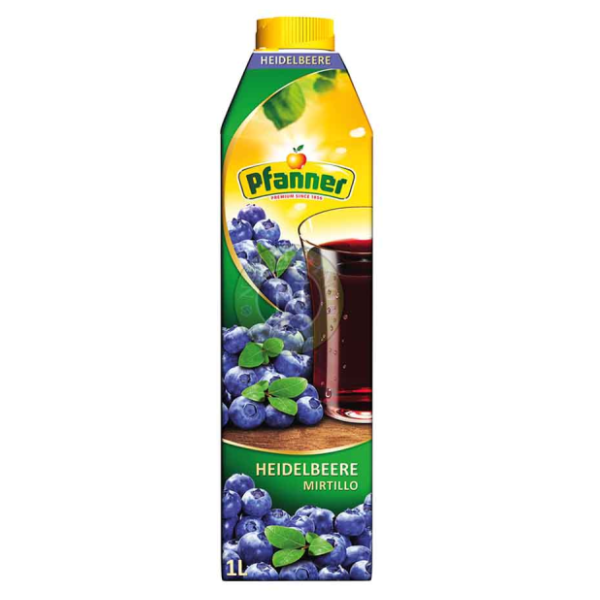 Voćni sok PFANNER borovnica 1l