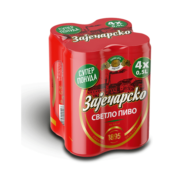 ZAJEČARSKO 4x 0,5l multipack