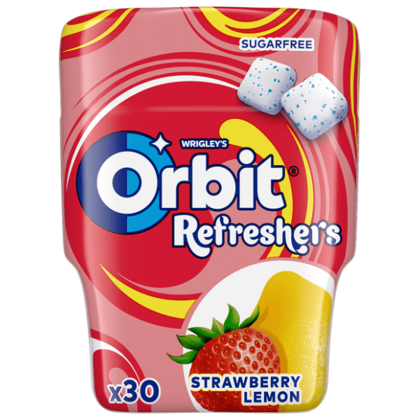Žvake ORBIT jagoda limun 30kom