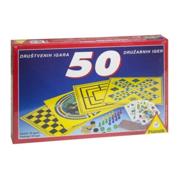 50 društvenih igara PIATNIK
