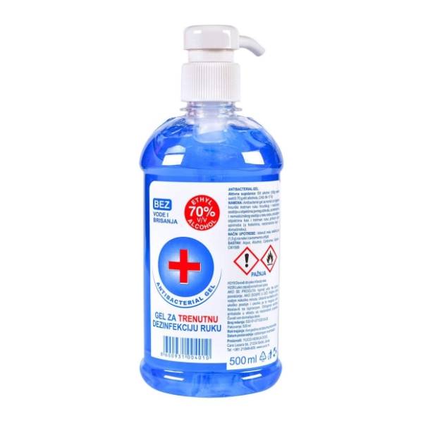 ANTIBACTERIAL gel za suvo pranje ruku 500ml