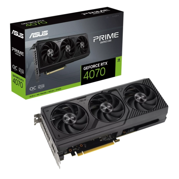 ASUS nVidia GeForce RTX 4070 PRIME OC Edition 12GB GDDR6X 192-bit grafička kartica