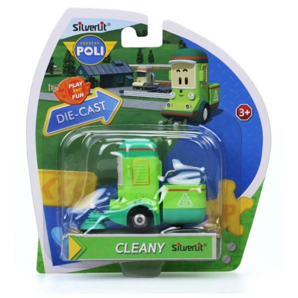 Auto Die-cast Cleany ROBOCAR POLI