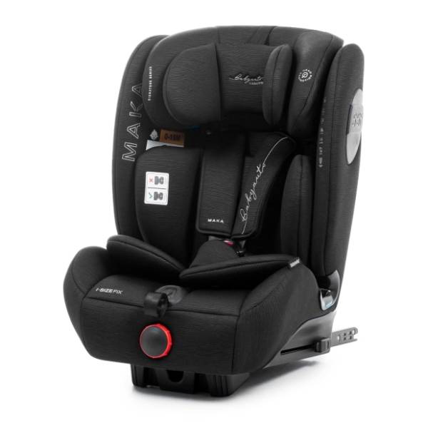 BABYAUTO auto sedište A-S Maka (76-150cm) I-size black